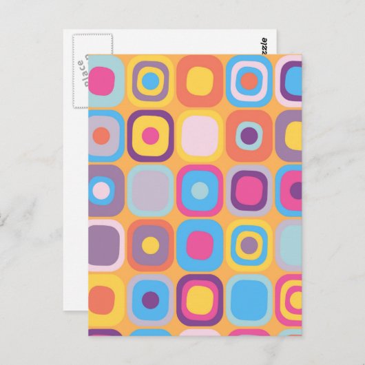 Carte Postale Eames Modernes Rectangles 31 (Devant / Derrière)
