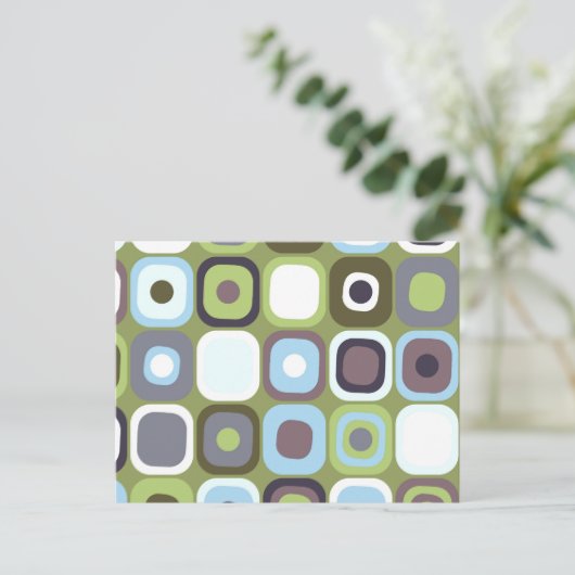 Carte Postale Eames Modernes Rectangles 32 (Debout devant)