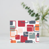 Carte Postale Eames modernes rectangles 4 (Debout devant)