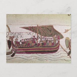 Carte Postale Earl Harold avec ses voiles pleines de vent