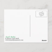 Carte postale Earth Mother (Dos)