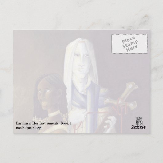 Carte postale Earthrise (Dos)