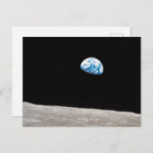 Carte Postale Earthrise William Anders (Devant / Derrière)
