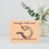 Carte Postale Earthworm (Debout devant)