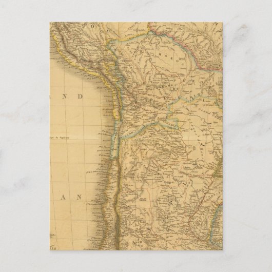 Carte Postale EaSt Amérique du Sud (Devant)