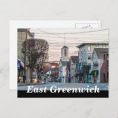 Carte Postale East Greenwich (Devant / Derrière)