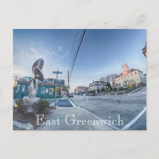 Carte Postale East Greenwich (Devant)