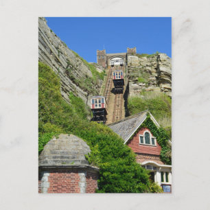 Carte Postale East Hill Lift Hastings Angleterre