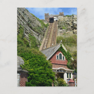 Carte Postale East Hill Lift Hastings Angleterre