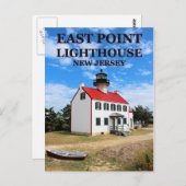 Carte Postale East Point Lighthouse, New Jersey Postcard (Devant / Derrière)