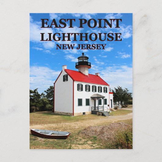 Carte Postale East Point Lighthouse, New Jersey Postcard (Devant)