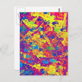 Carte Postale East Side Gallery, Berlin Wall, Mains (5) (Devant / Derrière)