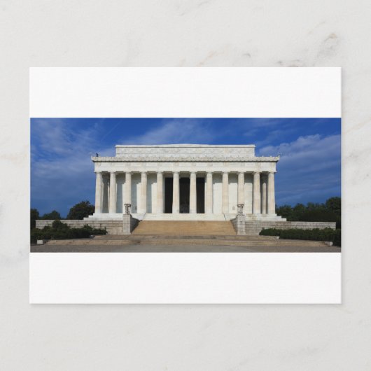 Carte Postale East Side of the Lincoln Memorial Washington D.C. (Devant)