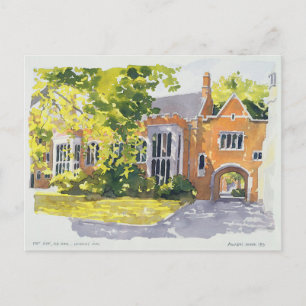 Carte Postale East Side Old Hall Lincoln's Inn 1983