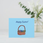 Carte Postale Easter Basket Postcard (Debout devant)