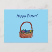Carte Postale Easter Basket Postcard (Devant)