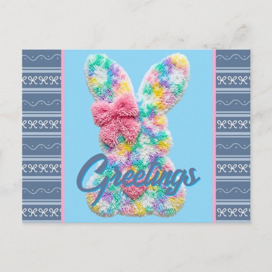 Carte Postale Easter Greetings  (Devant)