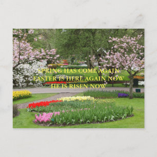 CARTE POSTALE EASTER HAIKU