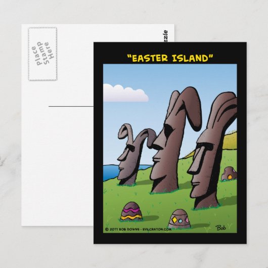 Carte Postale "Easter Island" (Devant / Derrière)