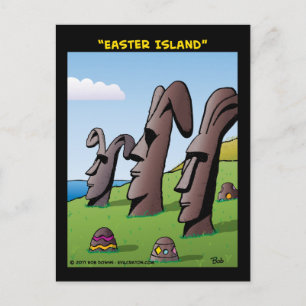 Carte Postale "Easter Island"