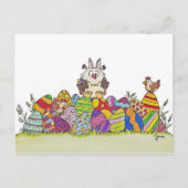 Carte postale EASTER OWL par Nicole Janes (Devant)