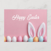 Carte Postale Easter Postcard with Easter Eggs (Devant)