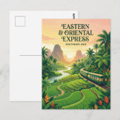 Carte Postale Eastern & Oriental Express (Asie du Sud-Est) (Devant / Derrière)