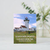 Carte Postale Eastern Point Lighthouse, Massachusetts (Debout devant)