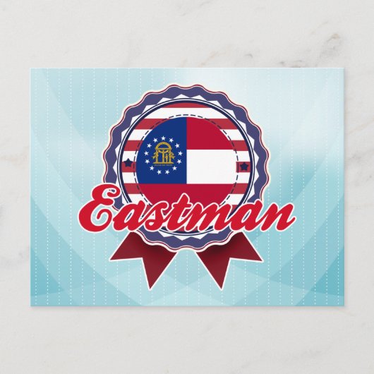 Carte Postale Eastman, GA (Devant)