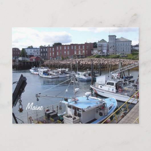 Carte postale Eastport (Devant)