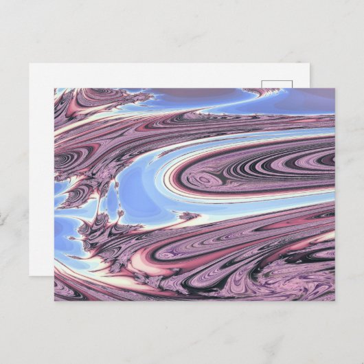 CARTE POSTALE EAU (Devant / Derrière)