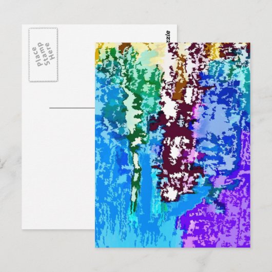 CARTE POSTALE EAU (Devant / Derrière)