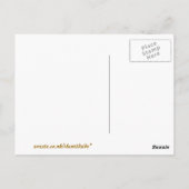 CARTE POSTALE EAU (Dos)