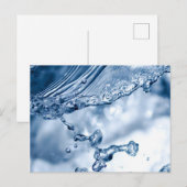 Carte Postale Eau (Devant / Derrière)