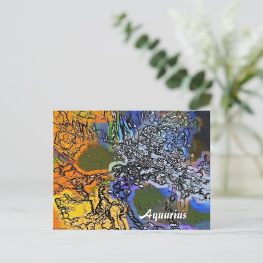 CARTE POSTALE EAU (Debout devant)