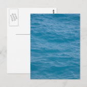 Carte Postale Eau bleue des Caraïbes (Devant / Derrière)