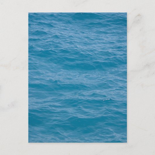 Carte Postale Eau bleue des Caraïbes (Devant)