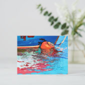 CARTE POSTALE EAU CALME (Debout devant)