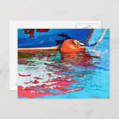 CARTE POSTALE EAU CALME (Devant / Derrière)