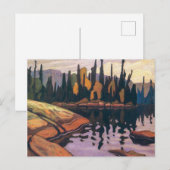 Carte Postale Eau Chatoyante | Lawrence Harris | (Devant / Derrière)