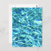 Carte Postale Eau Chatoyante Tombée (Devant / Derrière)