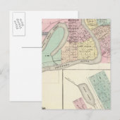 Carte Postale Eau Claire et Medford (Devant / Derrière)