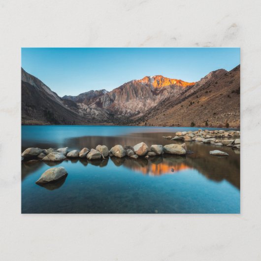 Carte Postale Eau | Convict Lake Sierra Nevada (Devant)