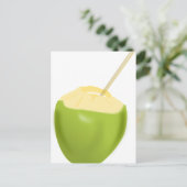 Carte Postale Eau de coco (Debout devant)