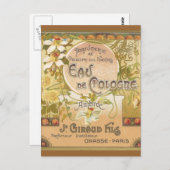 Carte postale Eau de Cologne Ambree (Devant / Derrière)