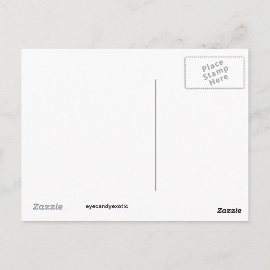 Carte postale Eau de Cologne de l'éléphant (Dos)