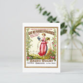 Carte postale Eau de Fleurs d'Orangers (Debout devant)