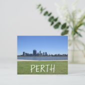 Carte Postale eau de la ligne d'horizon perth (Debout devant)