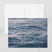 Carte Postale Eau de mer rapprochée (Devant / Derrière)