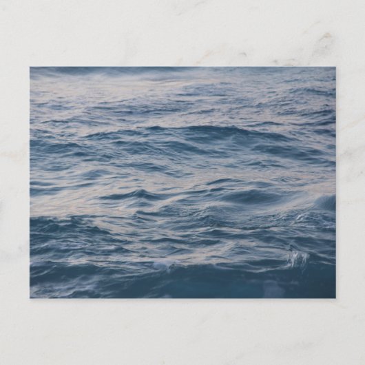 Carte Postale Eau de mer rapprochée (Devant)